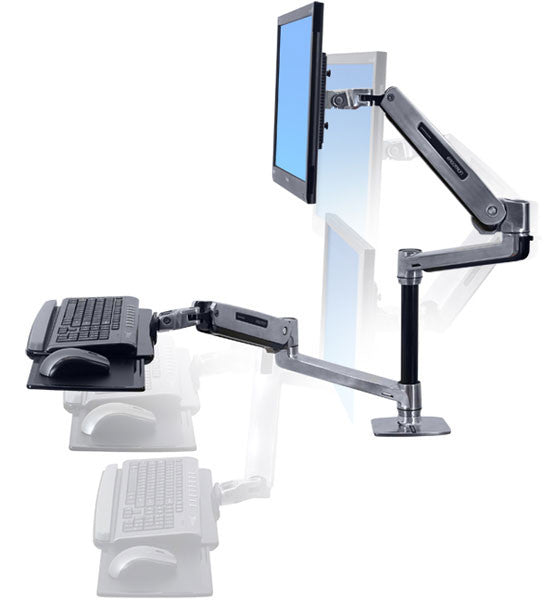 Ergotron WorkFit-LX Sit-Stand Desk Mount System