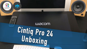 Wacom Cintiq Pro 24 Unboxing Video