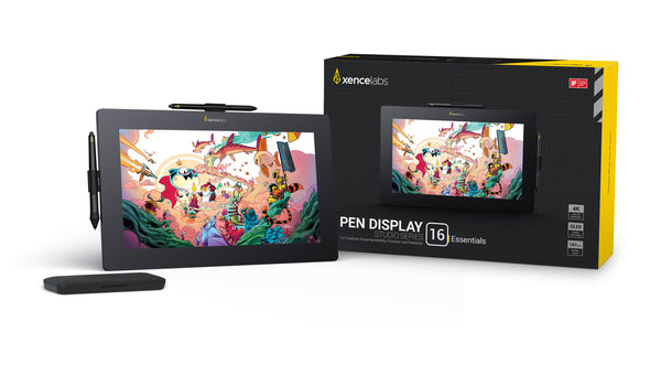 センスラボ xencelabs pendisplay 16　エッセンシャル Pen Display 16 Bundle | Xencelabs US Official Store