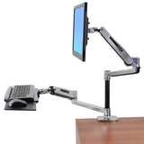Ergotron WorkFit-LX, Sit-Stand Desk Mount System for 27QHD 45-405-026 - [machollywood]