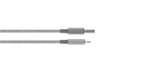 Moshi Braided Lightning to USB-A Charge/Sync Cable 99MO023044 Titanium Gray - [machollywood]