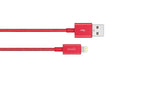 Moshi Braided Lightning to USB-A Charge/Sync Cable 99MO023321 Crimson Red - [machollywood]