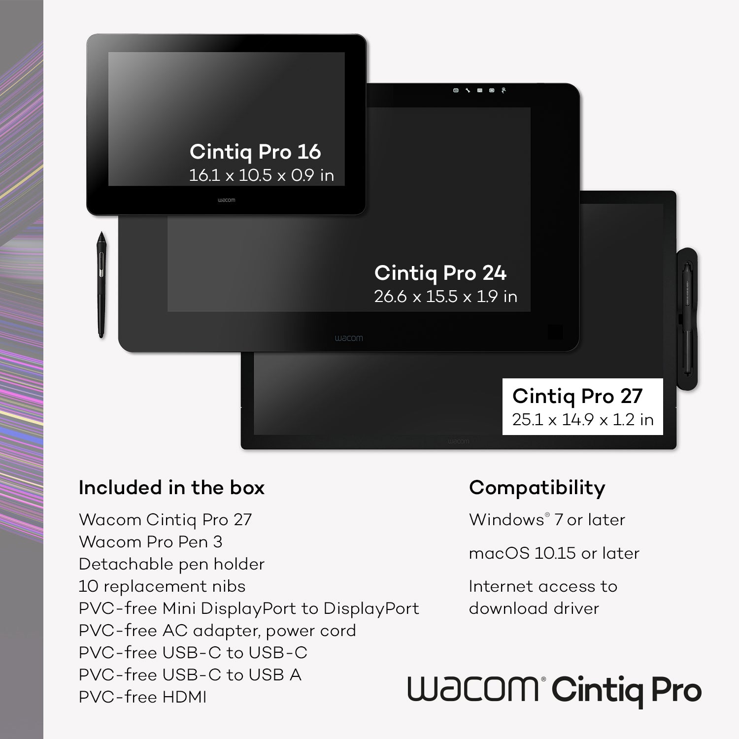 Wacom Cintiq Pro 27 with Stand ...