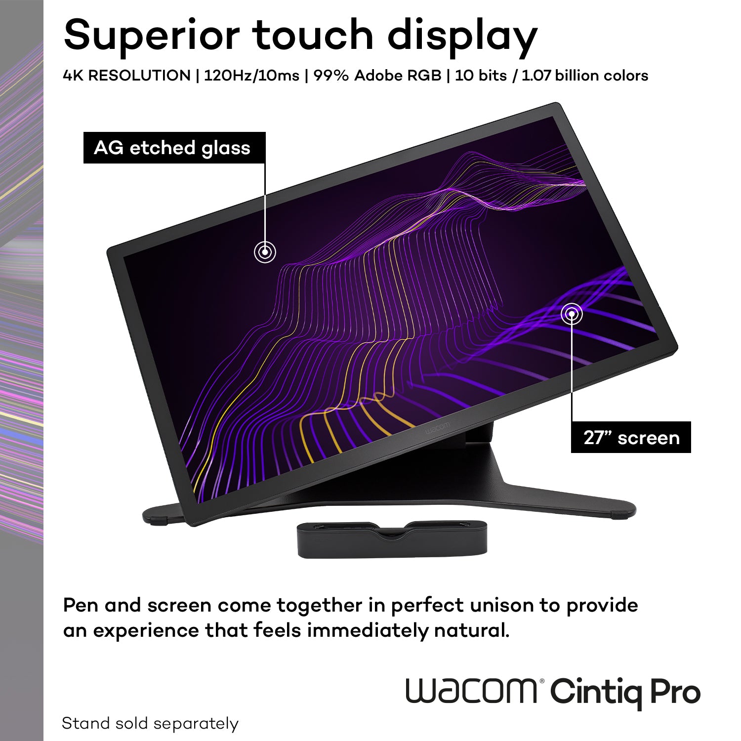 Wacom Cintiq Pro 27 DTH271K0A – MacHollywood | Your Premier