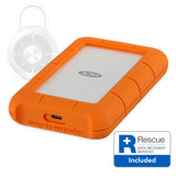 LaCie Rugged Secure Encrypted Drive 2TB STFR2000403 - [machollywood]