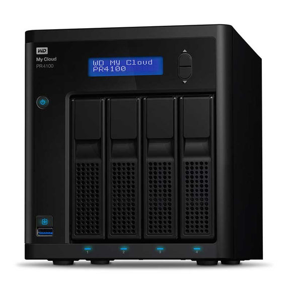 WD My Cloud PRO Series 4Bay NAS Server (4 X 14TB) - 56TB PR4100
